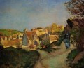 ein Teil Jallais pontoise 1875 Camille Pissarro Szenerie